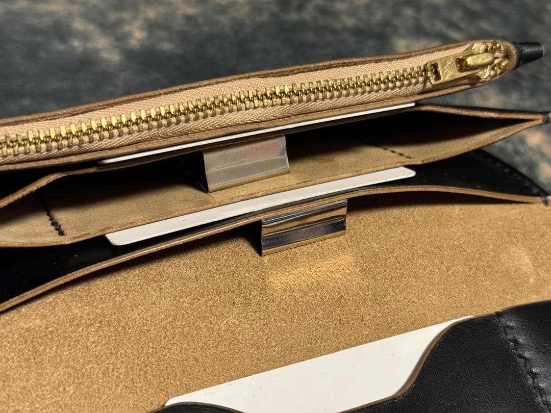 MARYAM社HORSE BUTT(茶芯)血筋多め個体!トラッカーウォレット