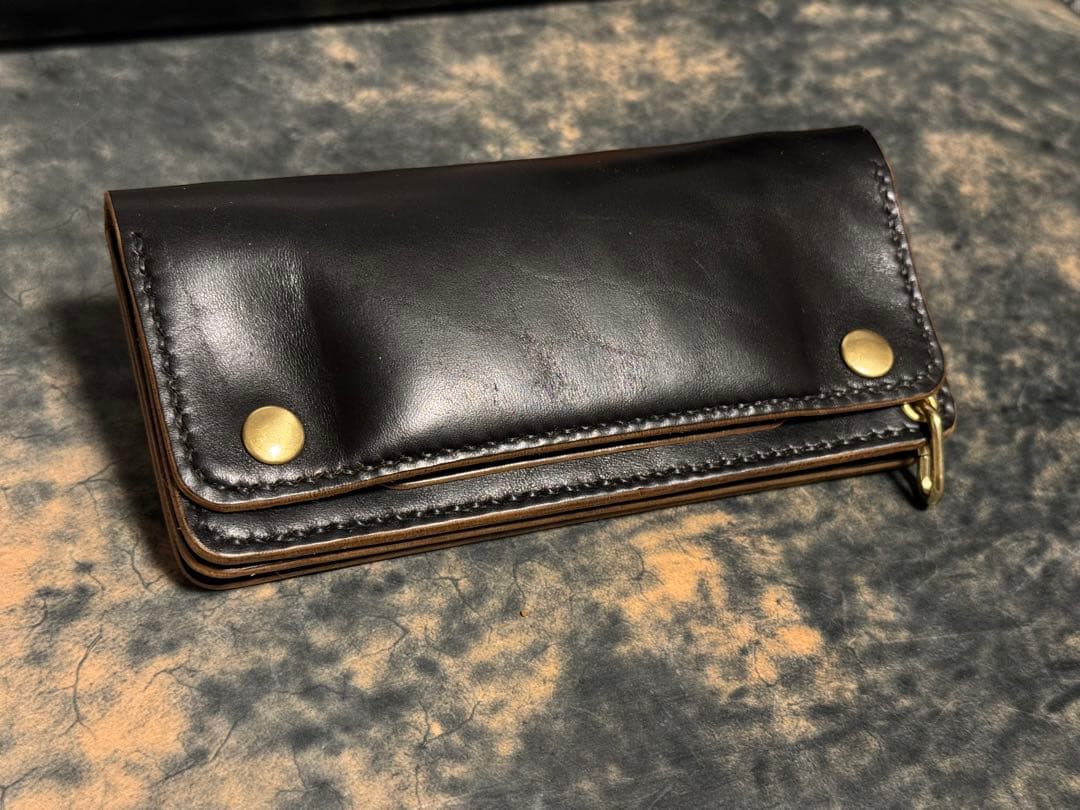 MARYAM社HORSE BUTT(茶芯)血筋多め個体!トラッカーウォレット