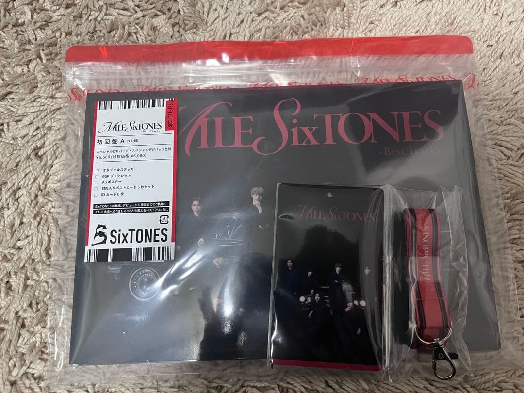 SixTONES MILESixTONES 通常盤　初回盤A 特典付