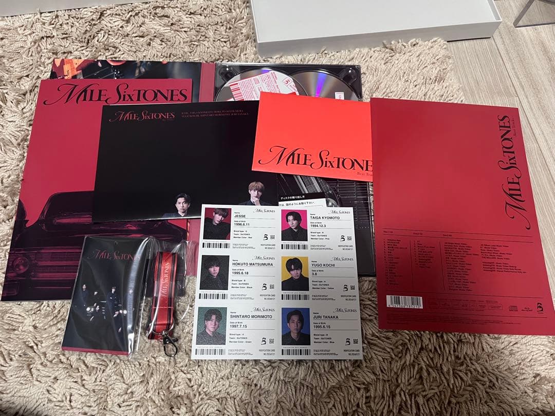 SixTONES MILESixTONES 通常盤　初回盤A 特典付