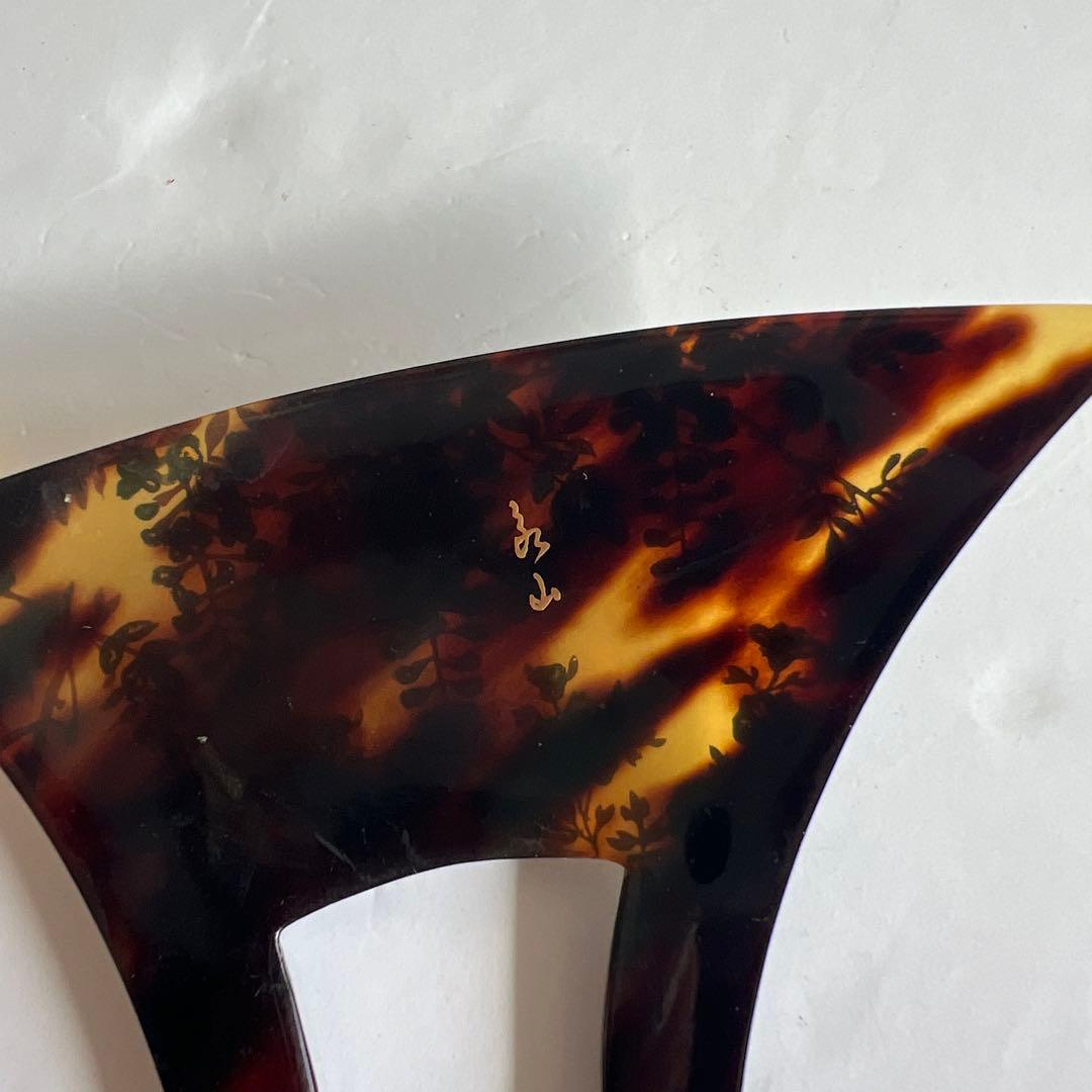 鼈甲　べっ甲　ラデン　かんざし　簪　髪飾り