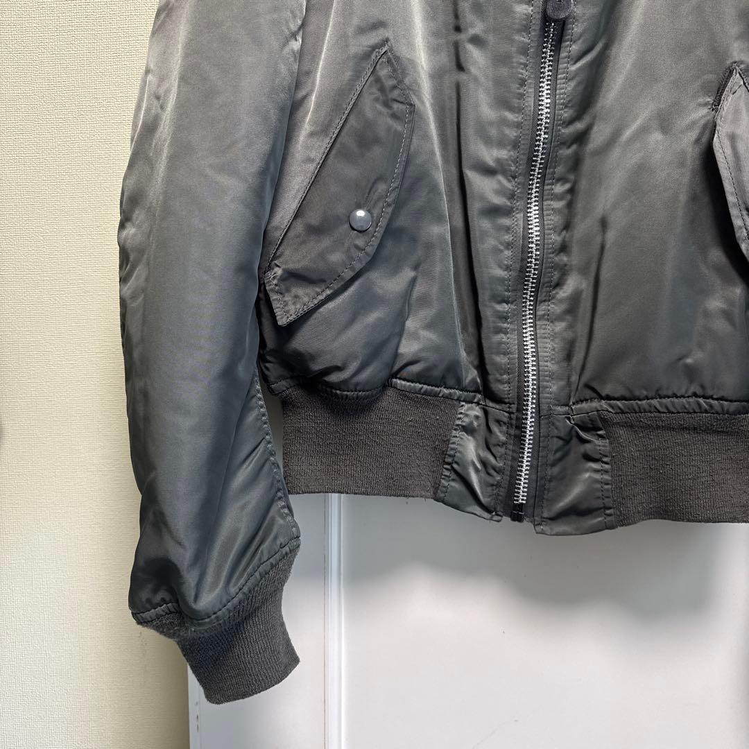 ALPHA MA-1 USA製ビンテージ 裏地同色　MIL-J-82790I