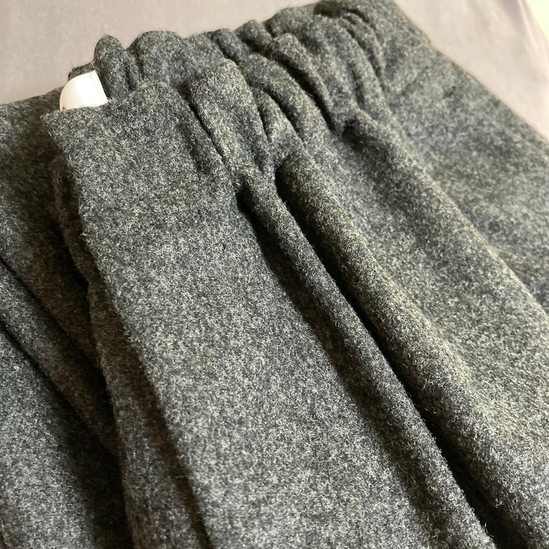 SACRA CLASSIC FLANO PANTS BLACK サクラ パンツ