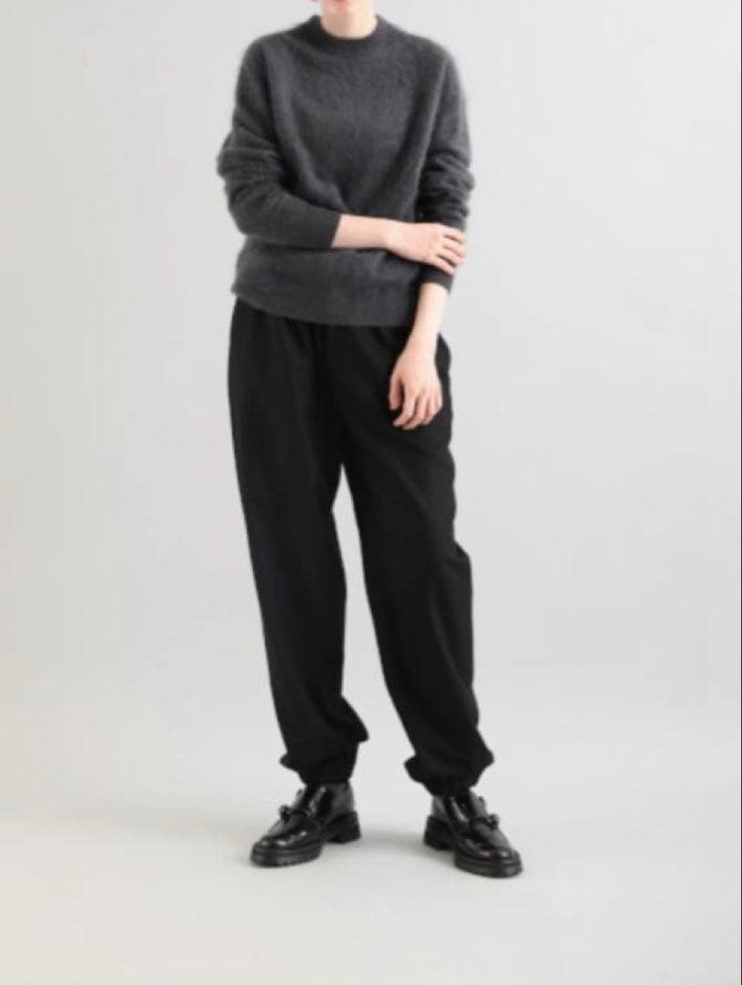 SACRA CLASSIC FLANO PANTS BLACK サクラ パンツ