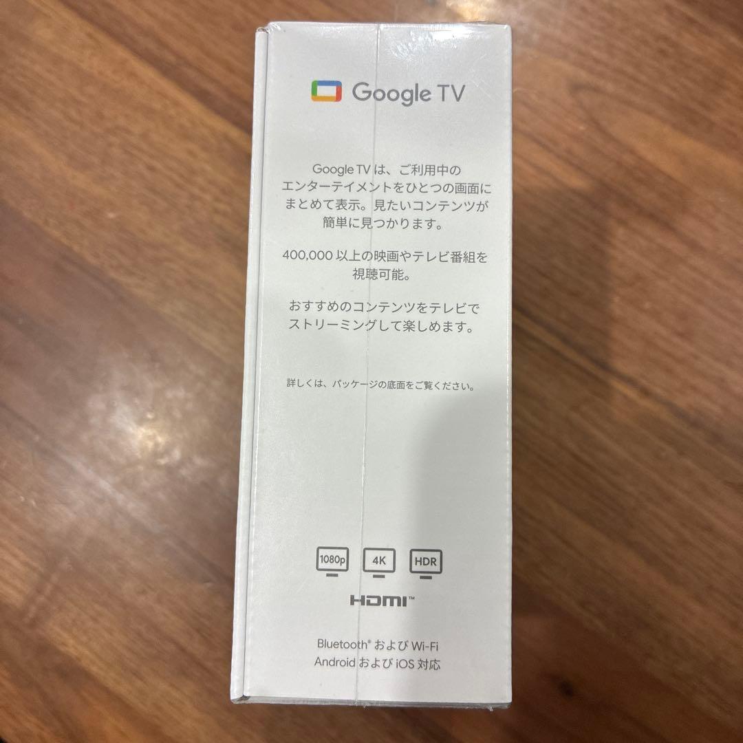 新品 Chromecast with Google TV GA01919-J