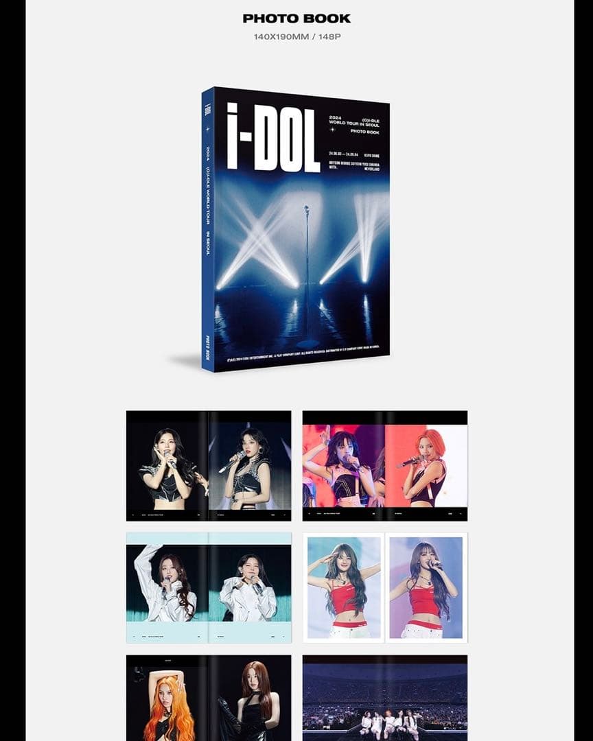K-POP・アジア i-DOL 2024 (G)I-DLE WORLD TOUR IN SEOUL