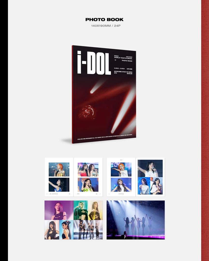 K-POP・アジア i-DOL 2024 (G)I-DLE WORLD TOUR IN SEOUL