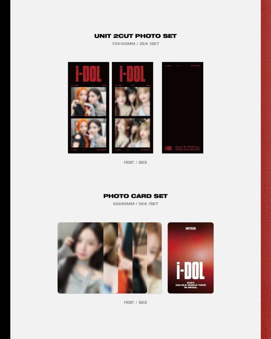 K-POP・アジア i-DOL 2024 (G)I-DLE WORLD TOUR IN SEOUL