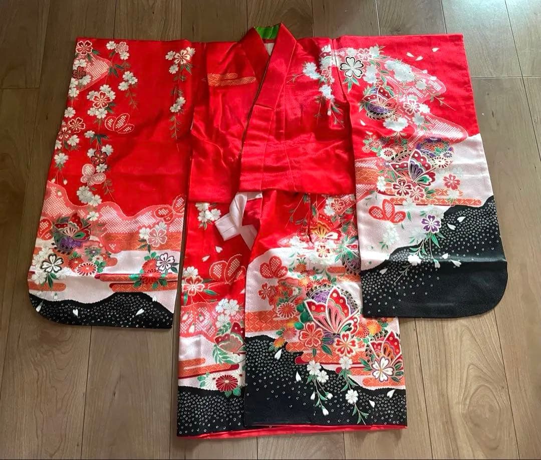 七五三　女の子　着物　フルセット