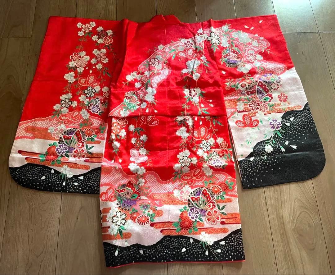 七五三　女の子　着物　フルセット