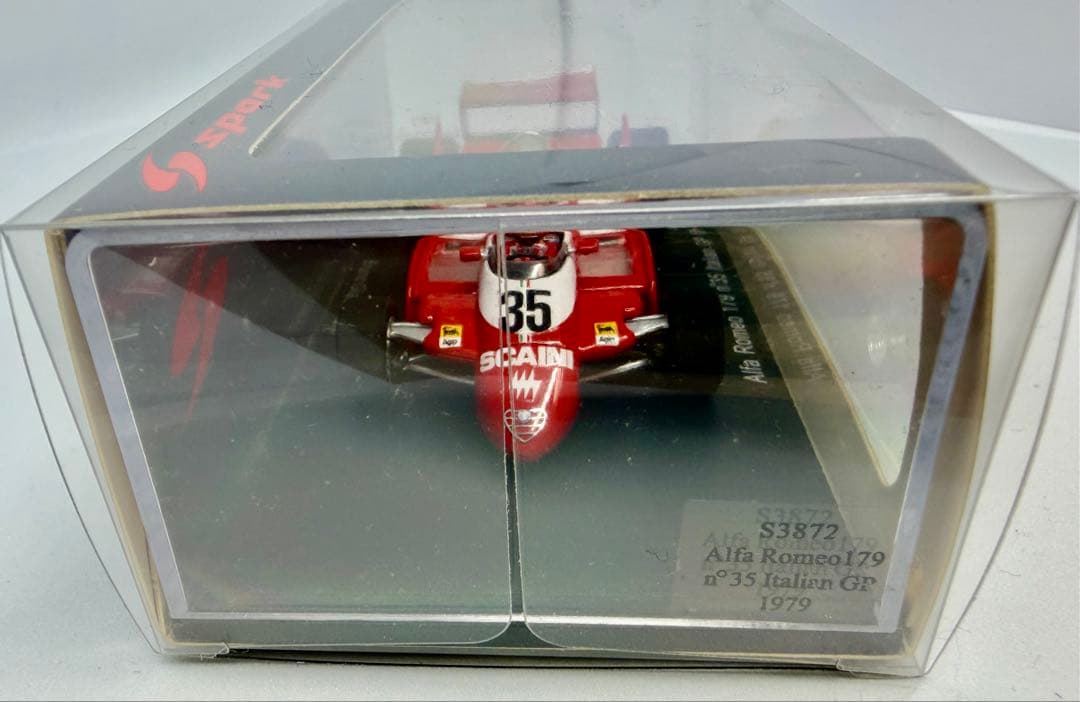 【希少】スパーク 1/43 アルファロメオ 179イタリアGP 1979 #35