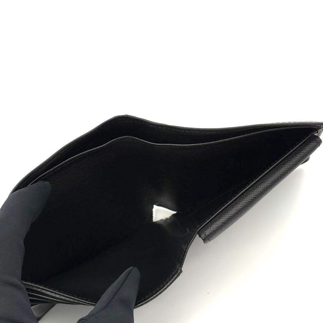 ルイヴィトン 折財布 エピ ノワール ポルトフォイユ マルコ 黒 2051