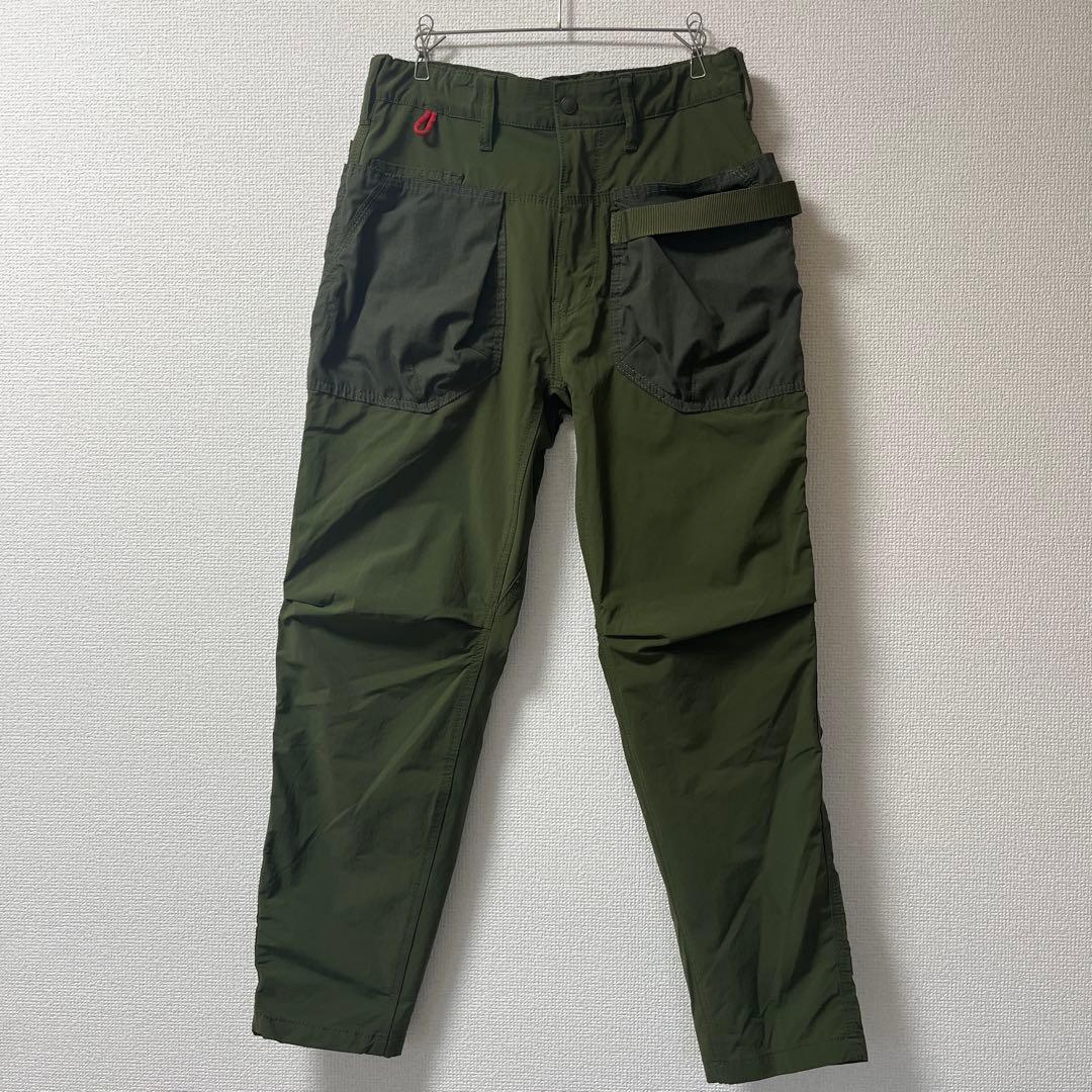 ナンガ×ハク チルアウト テーパード HKS107 85（オリーブ）