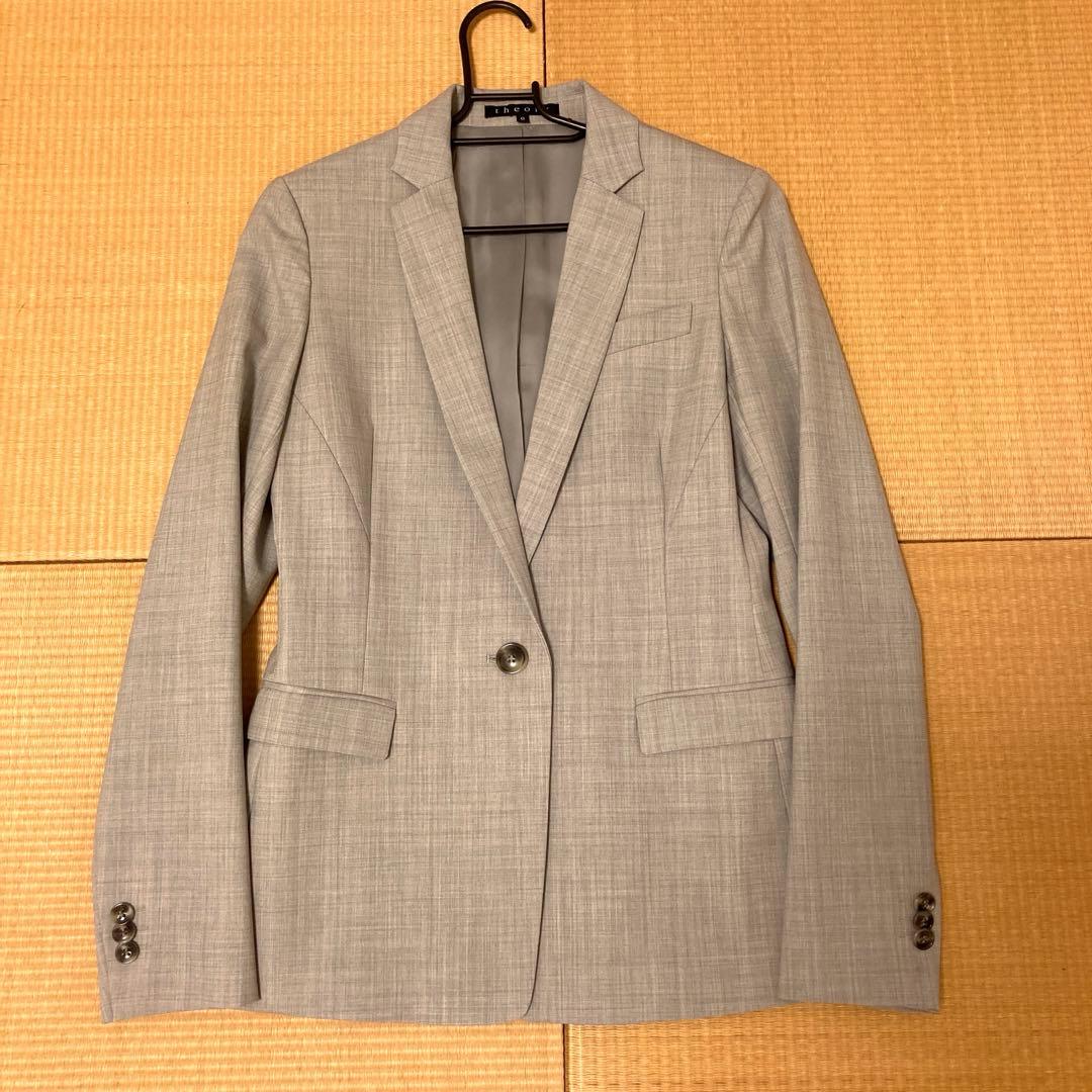 【未使用】theoryセオリー長袖テーラードジャケット