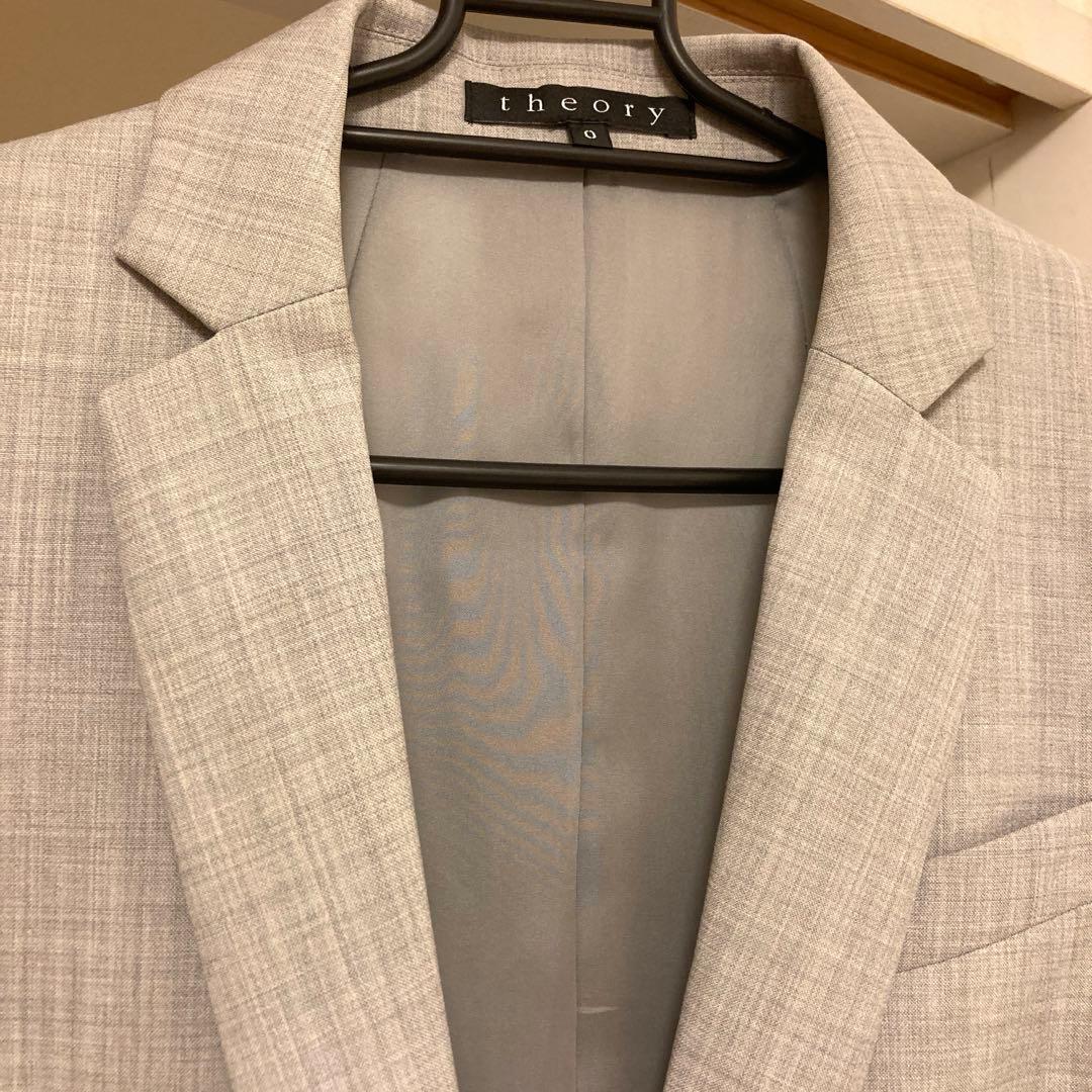 【未使用】theoryセオリー長袖テーラードジャケット