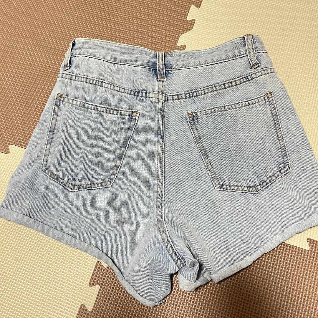 KIMHEKIM ライトブルー デニム ショートパンツ S