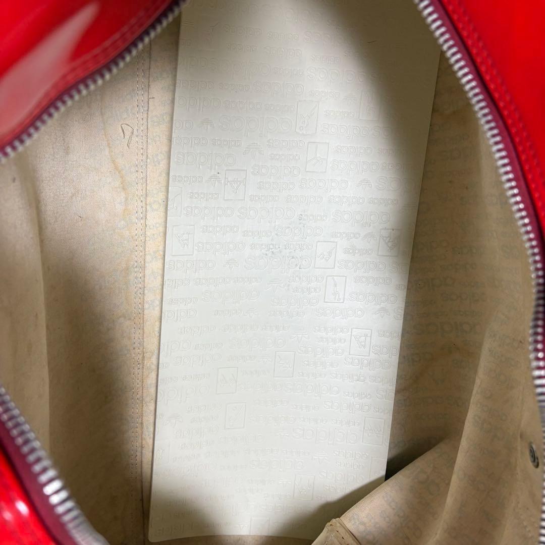 80's adidas エナメル ボストンバッグ y2k vintage レア