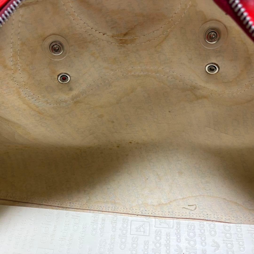 80's adidas エナメル ボストンバッグ y2k vintage レア