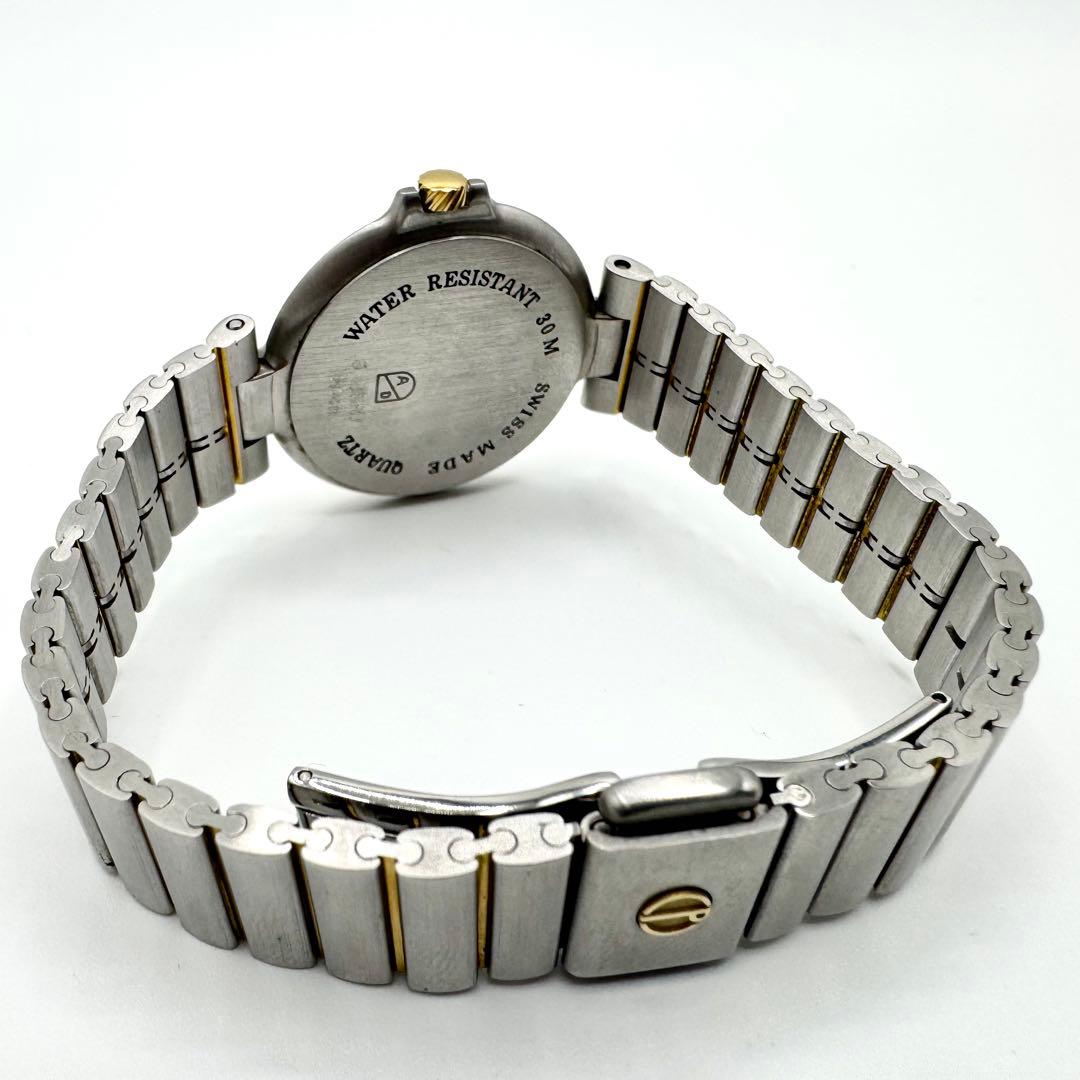 稼働/新品電池◎ダンヒル　ミレニアム　腕時計　12Pダイヤ　クォーツ　メンズ