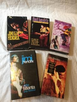Jimi Hendrix ジミ ヘンドリクス ミュージックビデオテープ 5本
