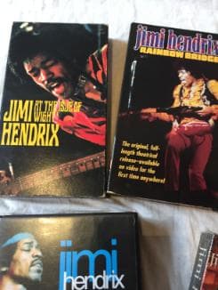 Jimi Hendrix ジミ ヘンドリクス ミュージックビデオテープ 5本