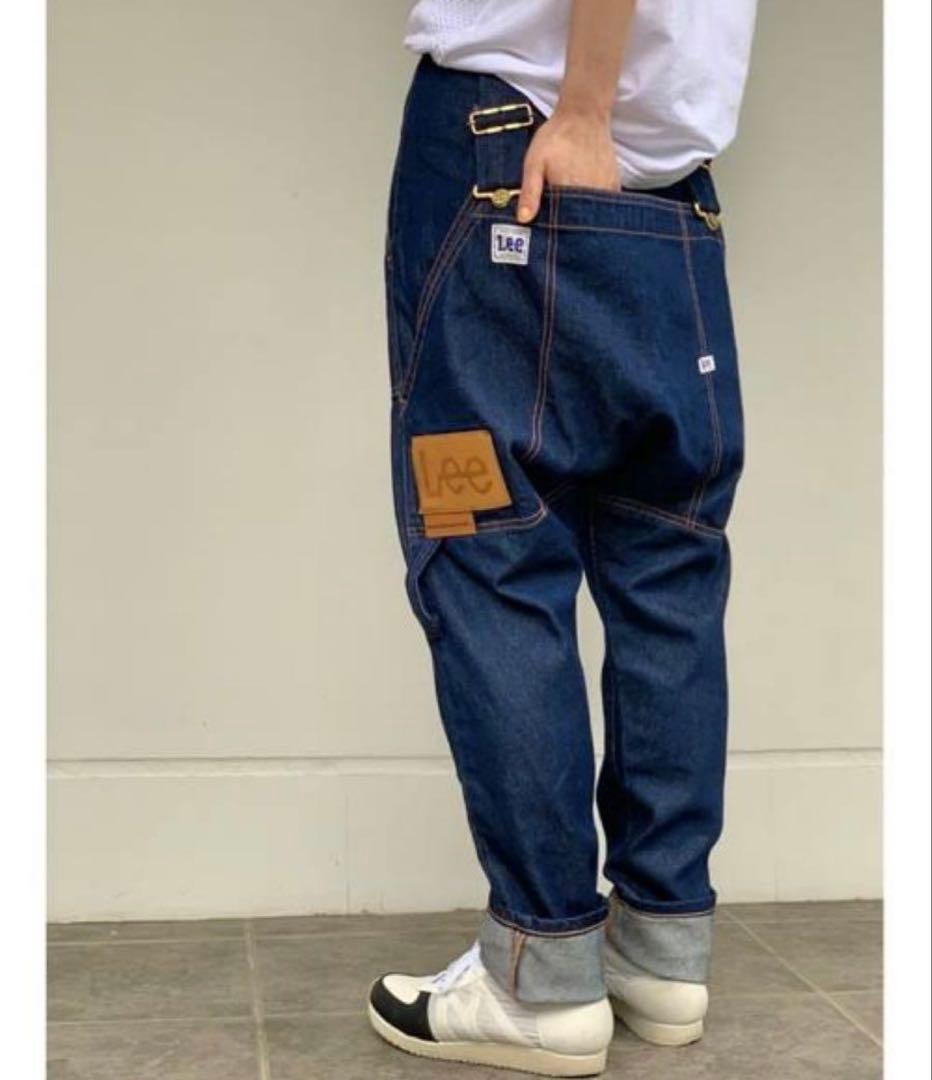 mercibeaucoup メルシーボークーLeeサロペット風サルエルデニム　M