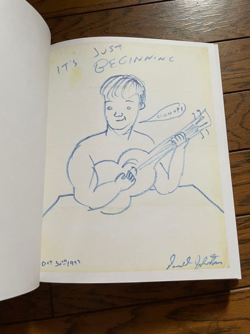 Daniel Johnston ダニエル・ジョンストン　画集　英語版