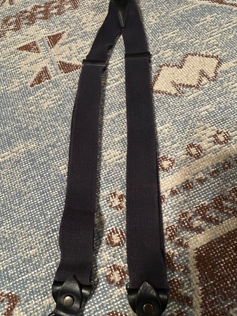 ナイジェルケーボン US アーミー サスペンダー ネイビー