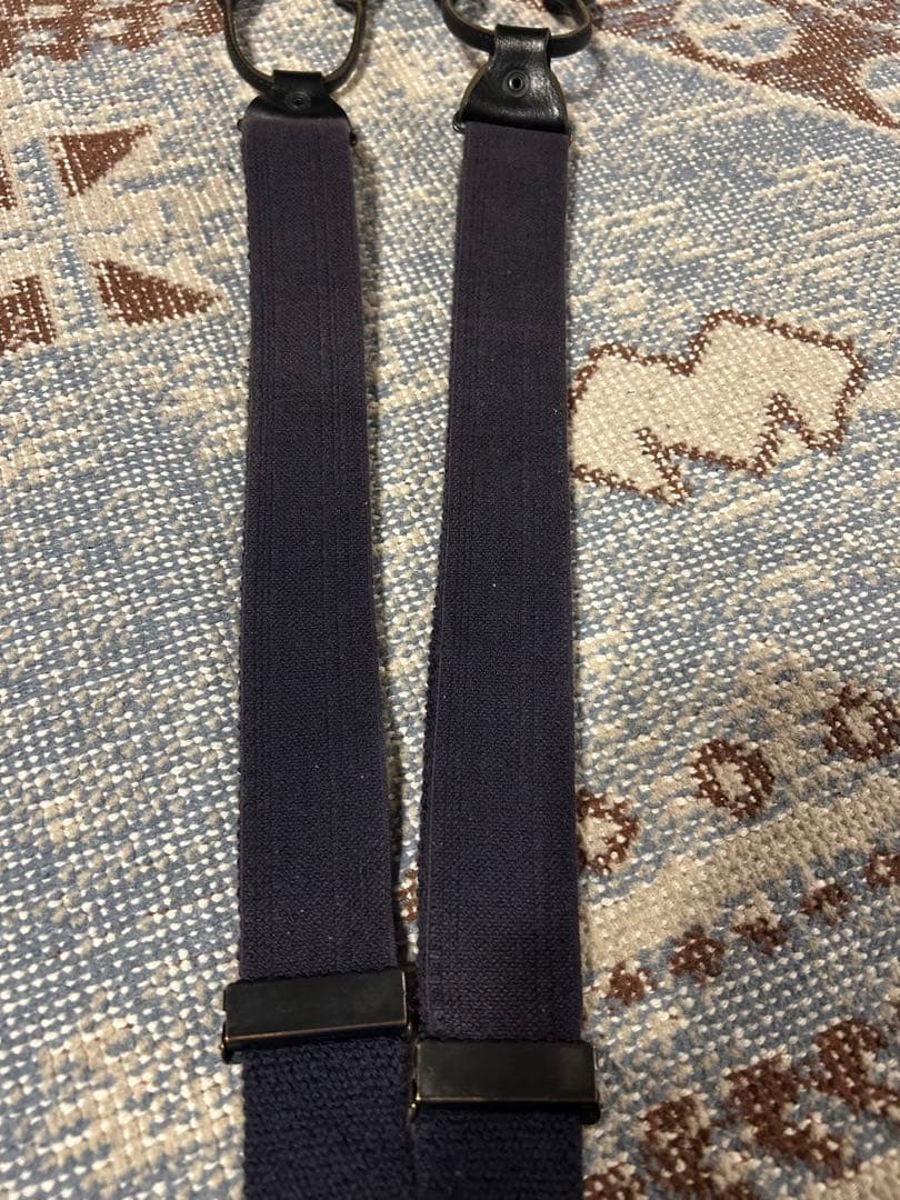 ナイジェルケーボン US アーミー サスペンダー ネイビー