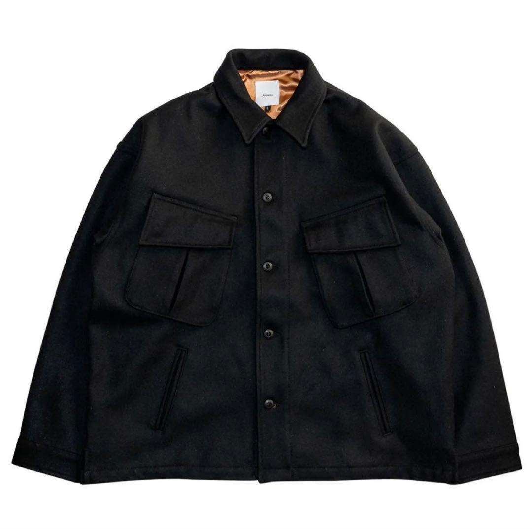 Anders™『MELTON SHORT FATIGUE JACKET』