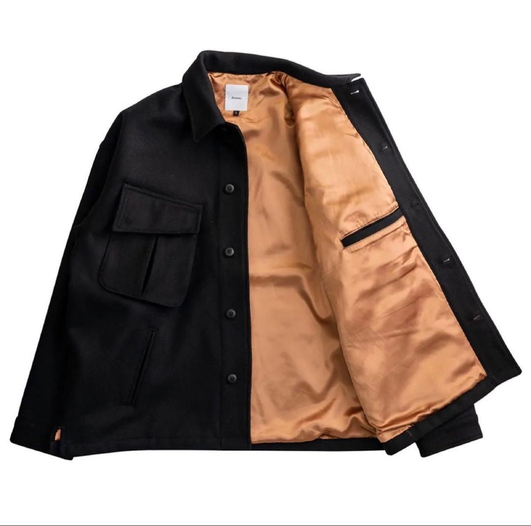 Anders™『MELTON SHORT FATIGUE JACKET』