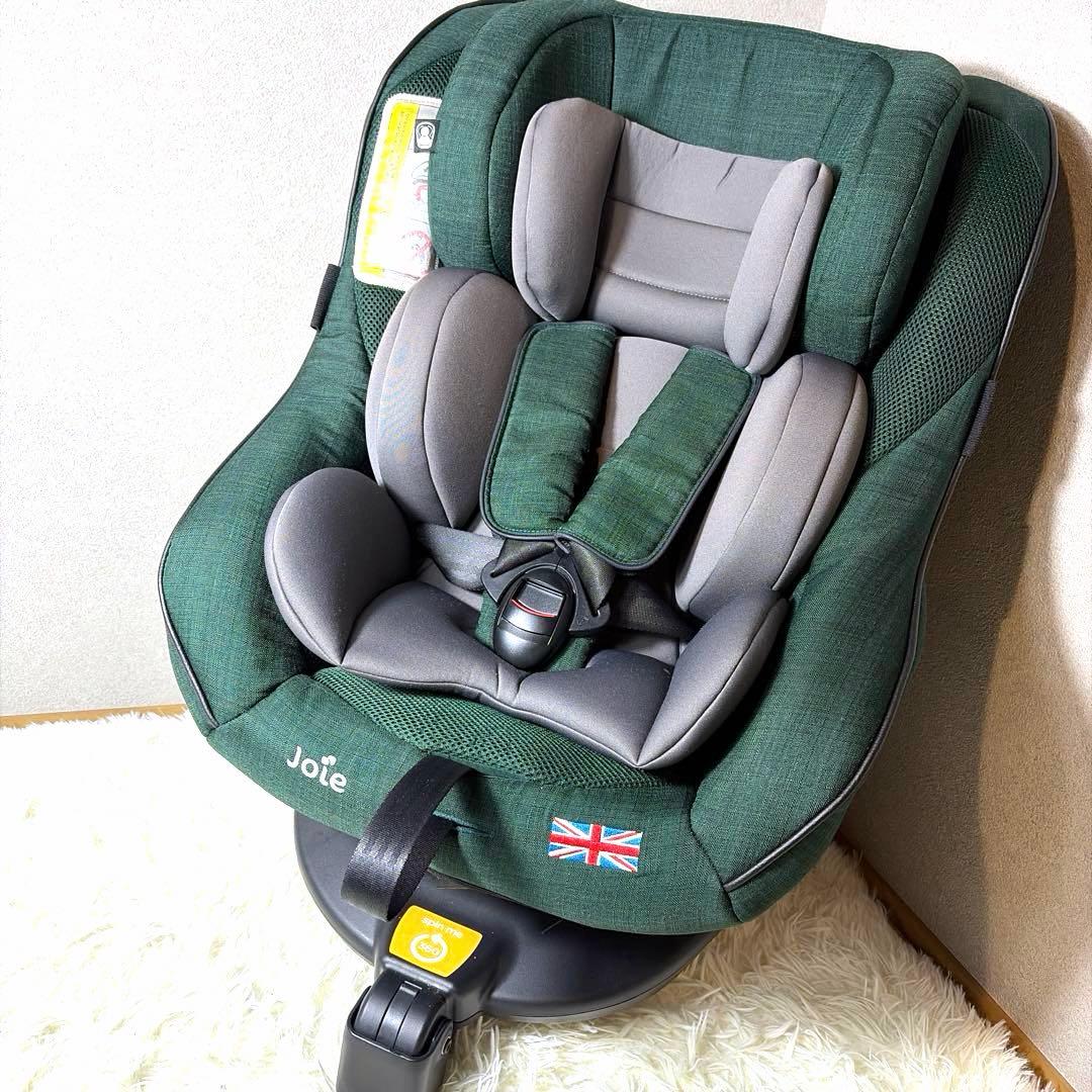 【極美品】Joie ジョイー アーク 360° チャイルドシート グリーン