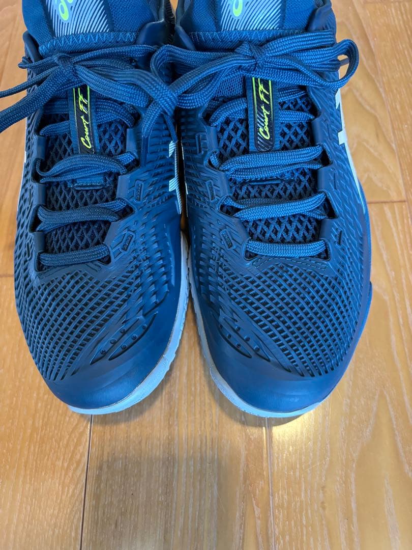 週末値下美中古テニスシューズ ASICS COURT FF 3 ＯＣ26.5cm