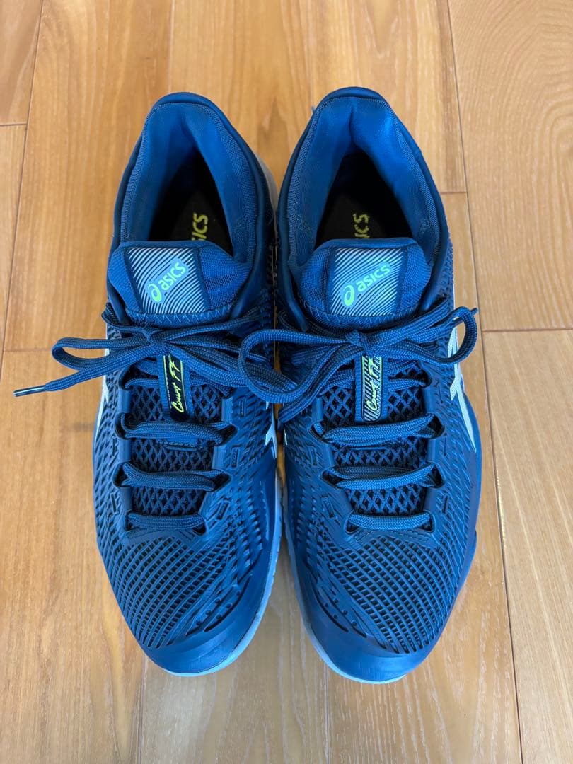 週末値下美中古テニスシューズ ASICS COURT FF 3 ＯＣ26.5cm