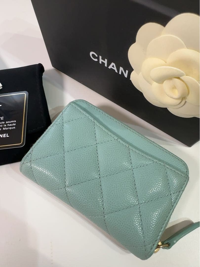 CHANEL パース　ジップ
