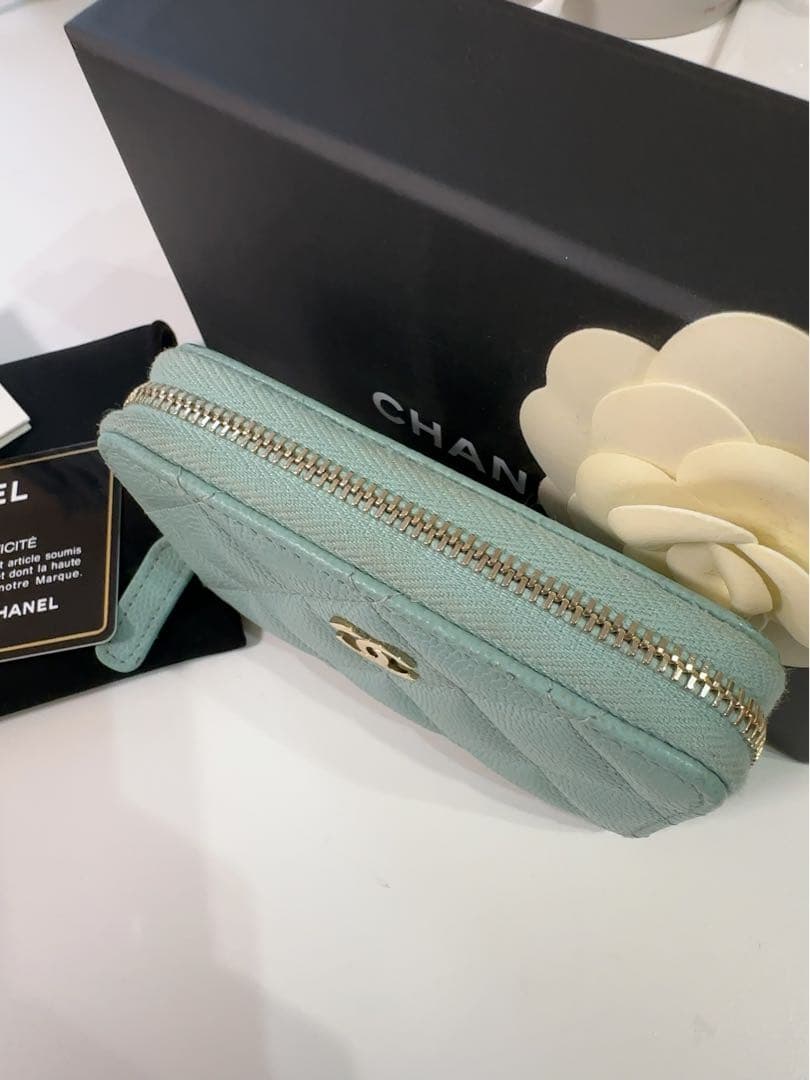 CHANEL パース　ジップ