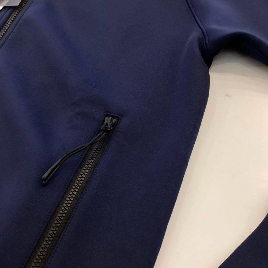 新品　BRIEFING　FAKE LAYERED PAKA ネイビーS