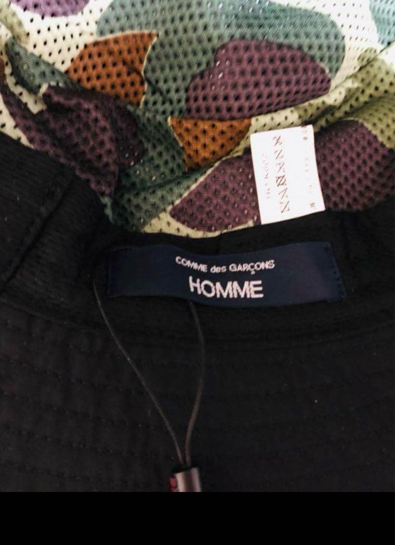 25SSコムデギャルソンオム×BRIEFING バケットハット 黒 新品未使用