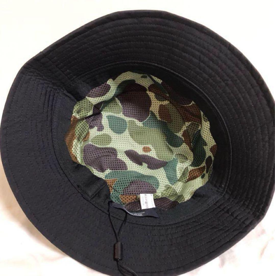 25SSコムデギャルソンオム×BRIEFING バケットハット 黒 新品未使用