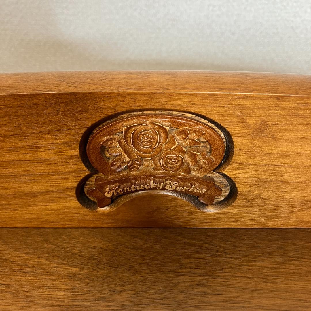 レトロ　曙工芸　サイドキャビネット　8段　収納棚　飾り棚　食器棚