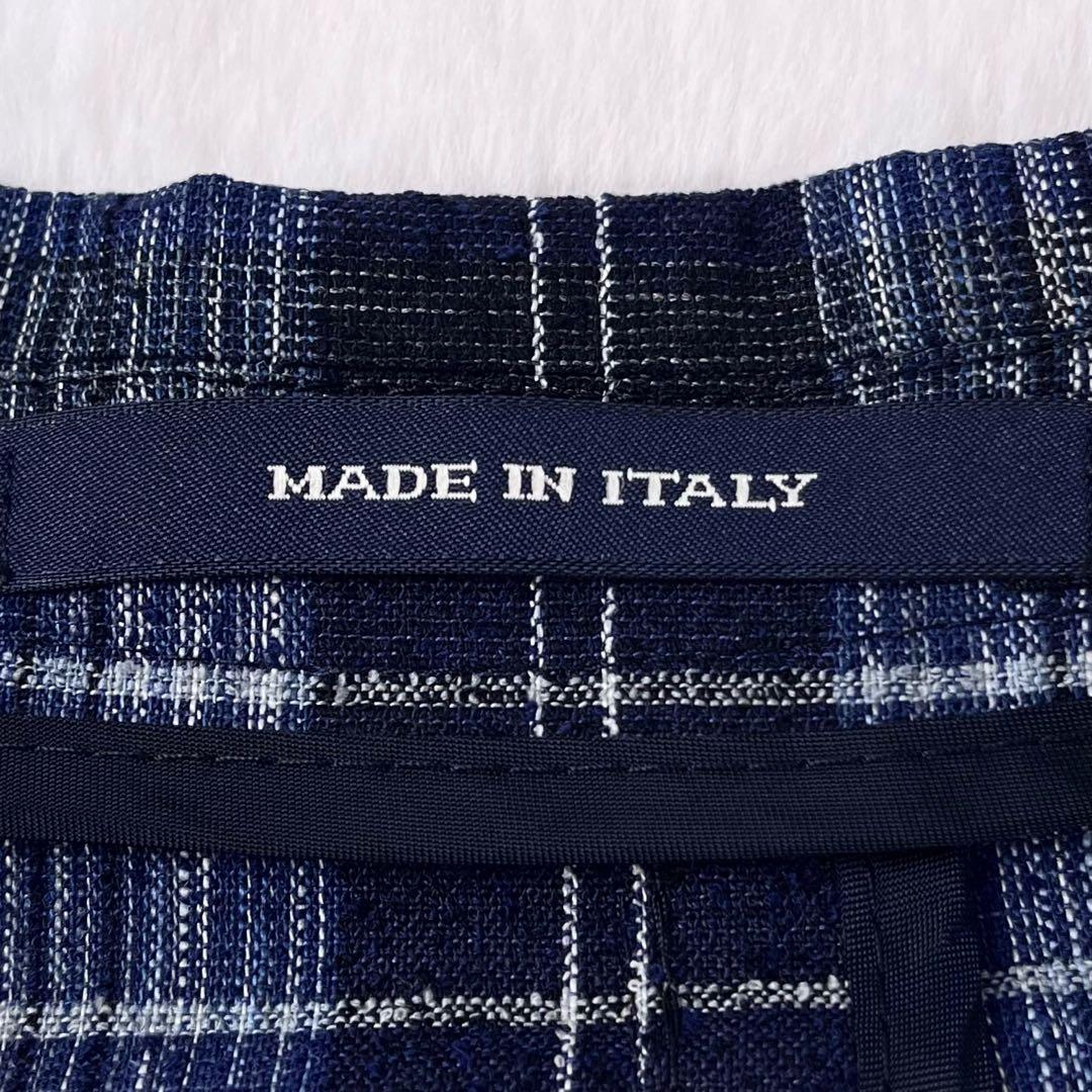 極希少 TAGLIATORE G-SAHARA タータンチェック ブレザー 48