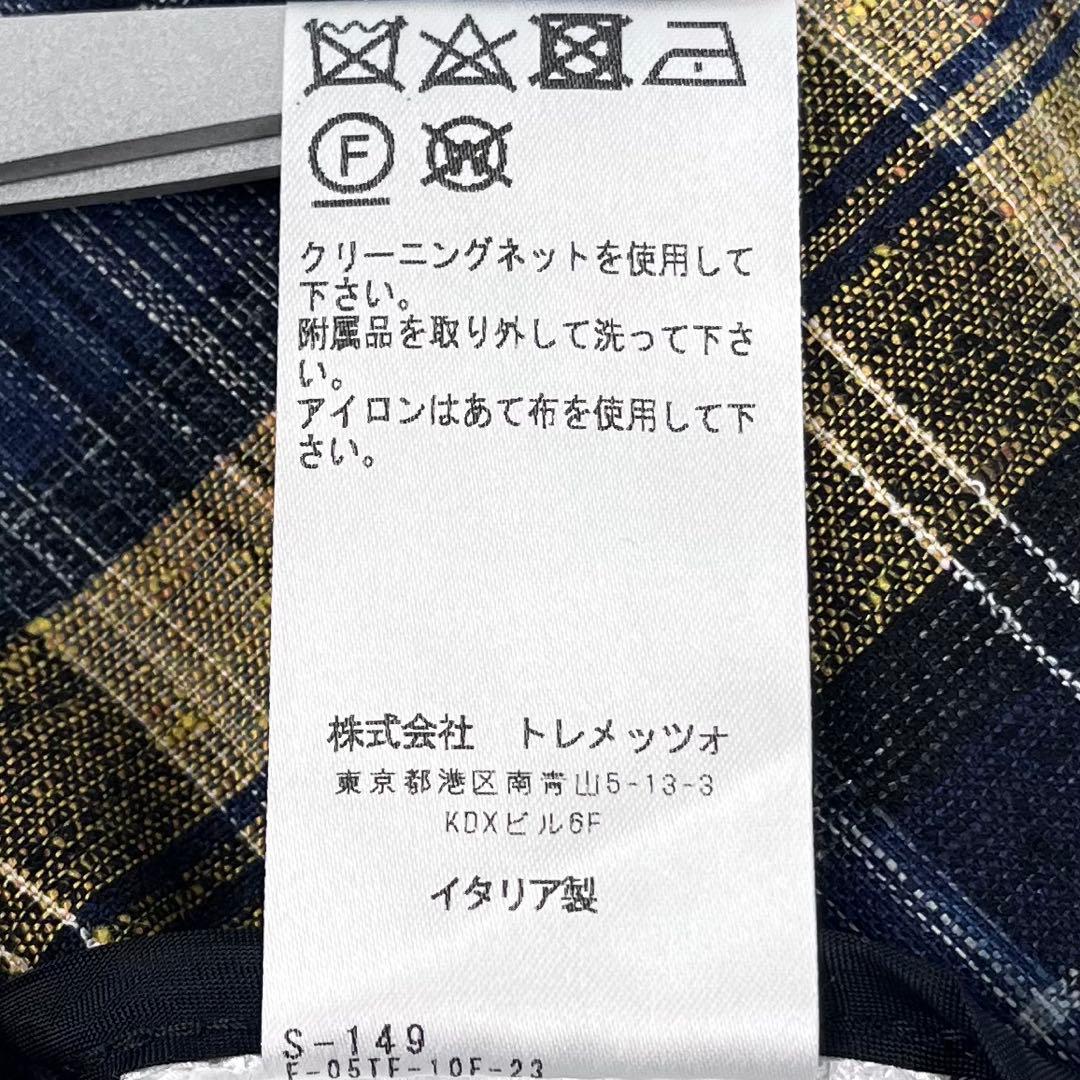 極希少 TAGLIATORE G-SAHARA タータンチェック ブレザー 48