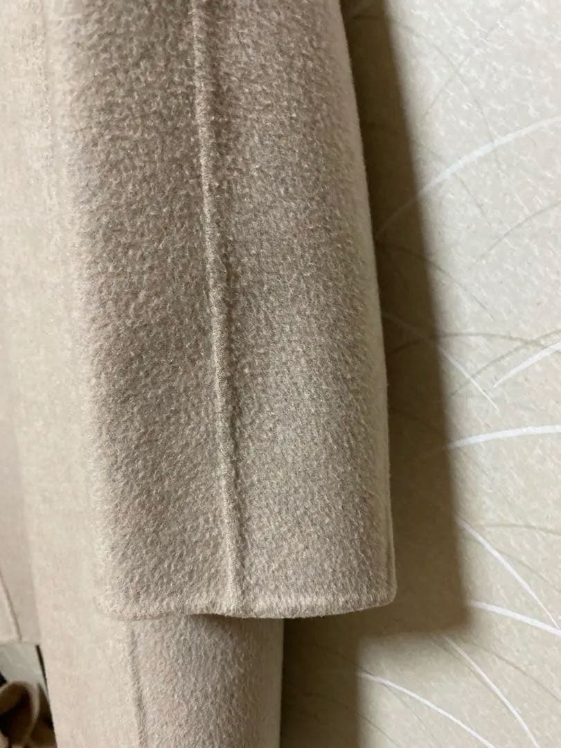 theory luxe ベージュ ロングコート