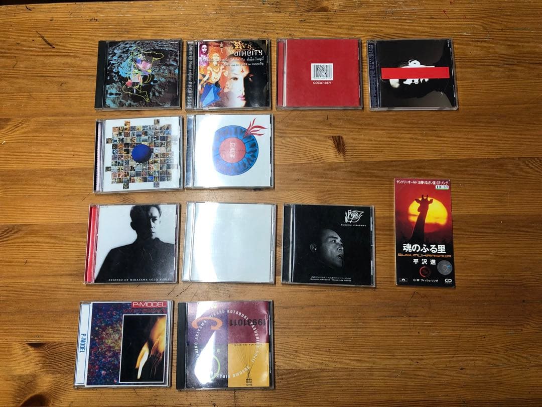 平沢進　P-MODEL アルバム１１枚　シングル１枚