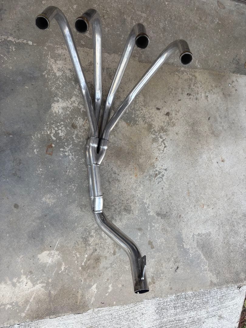 cbx400F cbr400f プロタッチアルミ50πマフラー