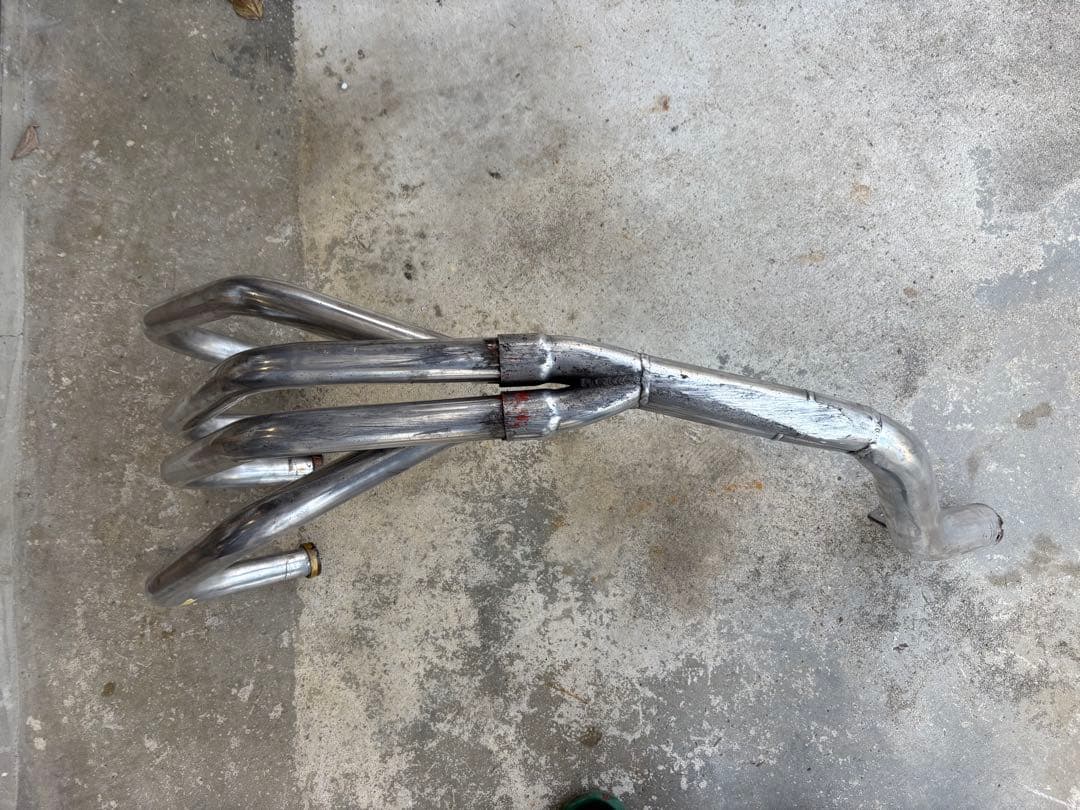 cbx400F cbr400f プロタッチアルミ50πマフラー