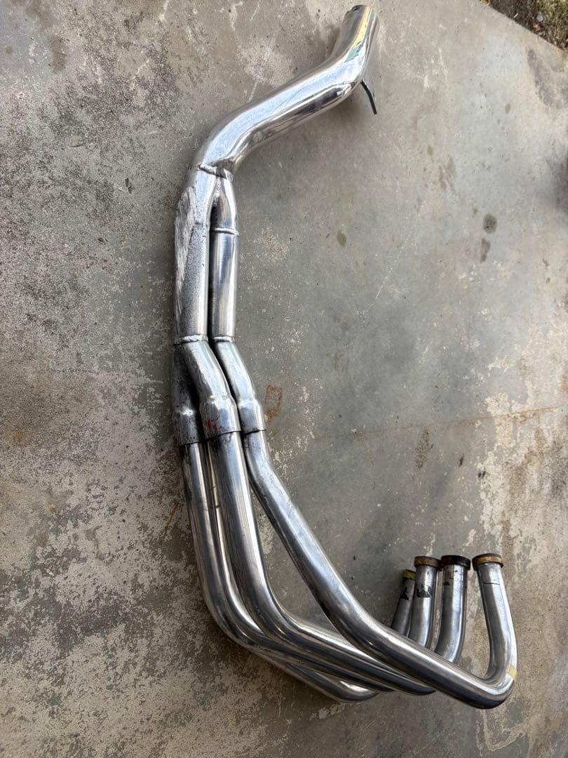 cbx400F cbr400f プロタッチアルミ50πマフラー