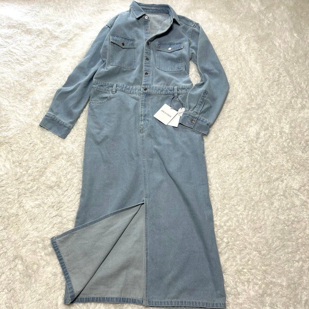 【新品タグ付き完売品】MICA&DEAL デニム　ワンピース