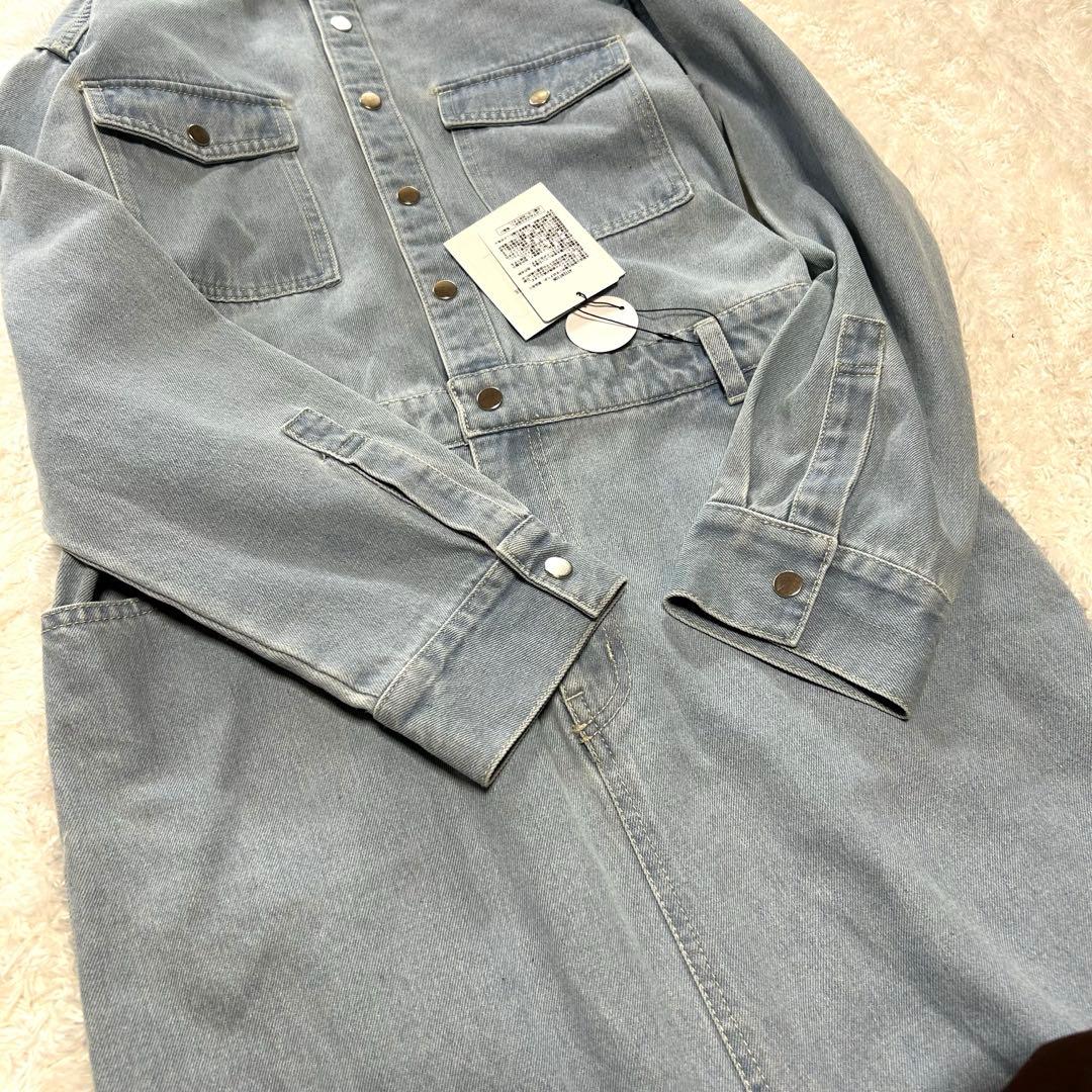 【新品タグ付き完売品】MICA&DEAL デニム　ワンピース