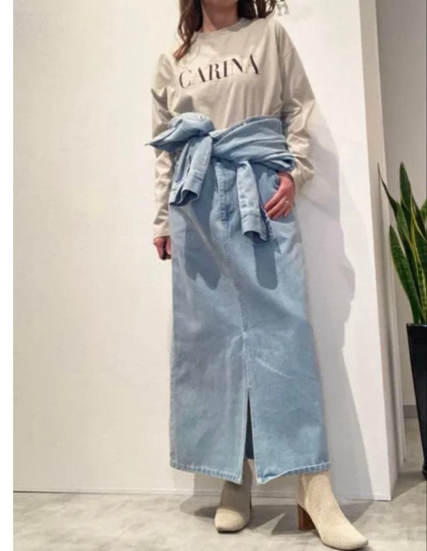 【新品タグ付き完売品】MICA&DEAL デニム　ワンピース